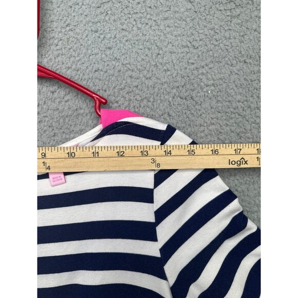 Lily Pulitzer nautical stripe navy pink dress size medium - Picture 9 of 10
